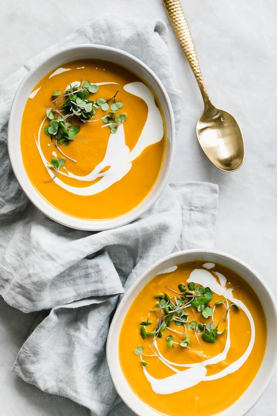 Carrot & Ginger Soup